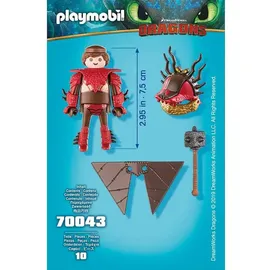 Playmobil Dragons Rotzbakke im Fluganzug 70043