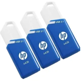 HP x755w Triple Pack USB-Stick 64 GB