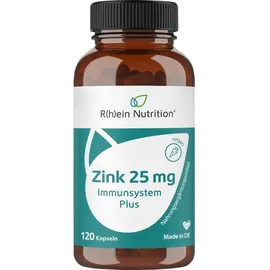 r(h)ein nutrition & health gmbh Zink 25 mg Immunsystem Plus hochdosiert+vegan Kapseln