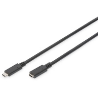 Digitus USB Type-C Verlängerungskabel, Typ C St/Bu, 2,0m