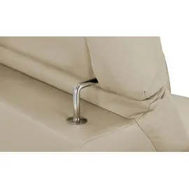 Uno Relaxsessel Basel Leder 99 x 87 x 96 cm Beige elektrisch