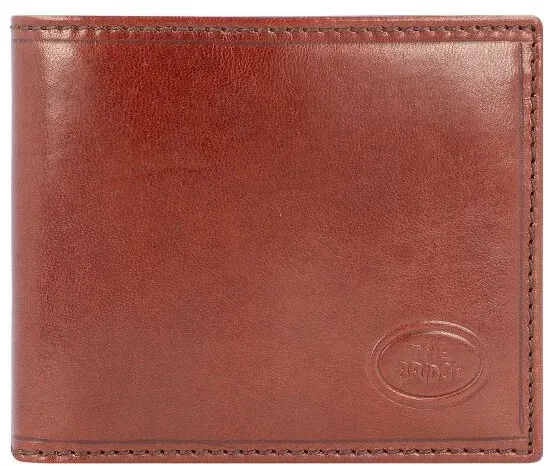 The Bridge Story Uomo Geldbörse Leder 11 cm  braun