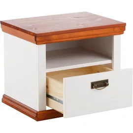 OTTO home Nachtschrank Madrid 52 x 37 x 40 cm Weiß