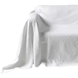 Heine Sesselüberwurf Weiß 220 x 250 cm