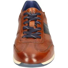 Bugatti Denim Schnürschuhe in cognac | Gr. 40