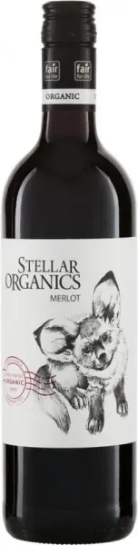 Merlot Stellar Organics Organic Wine Vredendal 2022 - 6Fl. á 0.75l BIO