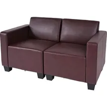 MCW MCW, Sofa Moncalieri, rot-braun