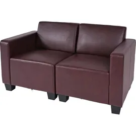 MCW MCW, Sofa Moncalieri, rot-braun