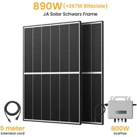 EcoFlow Balkonkraftwerk Bifazial 800 W inkl. 800 W EcoFlow Wechselrichter