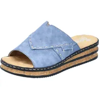 Rieker Pantolette blau, lightblue