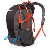 HAUPTSTADTKOFFER blnbag S2- MULTIFUNKTIONALER BACKPACK, 20L, vielseitig einsetzbar mit Ergonomischen Schultergurten zum Wandern, Schule, Uni, Freizeit für Damen/Herren Black Anthrazit