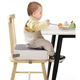 TOTIDYH SitzerhöHung Stuhl Kind PU Waschbar Zerlegbar 10cm SitzerhöHung Sitzkissen Kinder