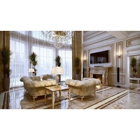 JVmoebel Chesterfield-Sofa, Design Luxus Chesterfield Sitz Polster Sofagarnitur Sofa Stoff beige