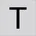 Buchstabe T 99224 003 T