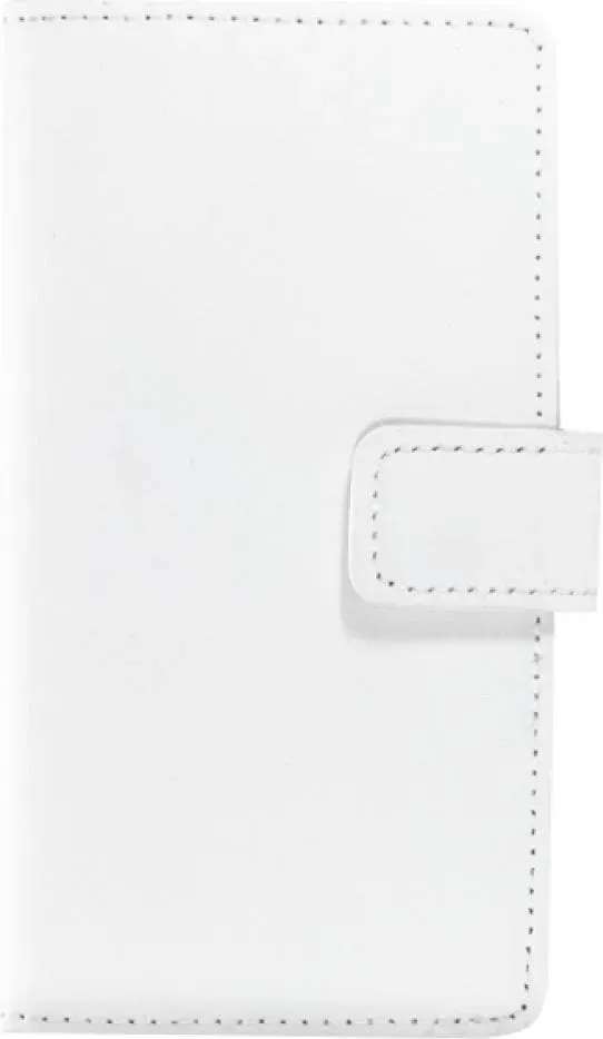 OEM Slim Leather Book Case for Sony Xperia Z - white 4250710547296 (Sony Xperia Z), Smartphone Hülle, Weiss