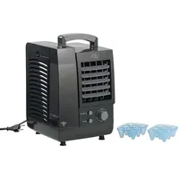 Sichler Haushaltsgeräte Sichler Tisch Klimaanlage: Kompakter 3in1-Tisch-Luftkühler, -Luftbefeuchter & -Luftfilter, 60 W