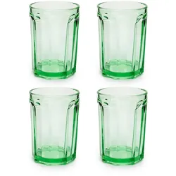 Serax - Fish & Fish Glas, L, grün (4er-Set)