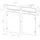 Vicco Unterschrank R-Line 79,2 x 70,8 x 0 cm Grau