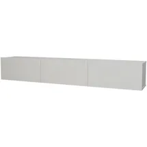 moebel17 Damla TV-Lowboard 180x29,5x29,5 cm Weiß Melamin
