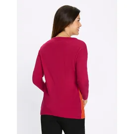 Classic Basics Strickpullover orange/pink 46