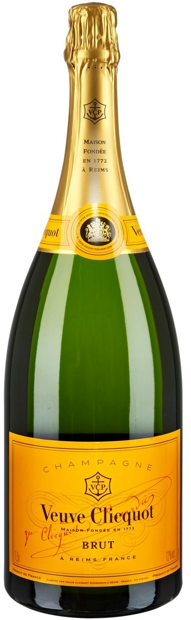 Veuve Clicquot Champagne Brut trocken 12 %  (1,5 l)