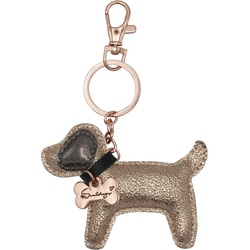 Souldogs Glückshund Schlüsselanhänger Glamour Dog Bronze