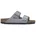Damen Oiled Leather Sandale Größe 36 grau