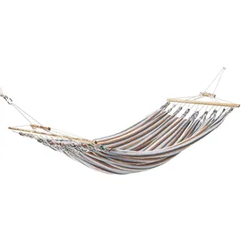 Chico Doppel-Stabhängematte wetterfest beige-bunt / 2 Personen 350 x 190 250...