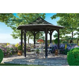 SKANHOLZ Versailles 4,18 x 3,60 m Anthrazit