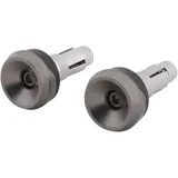 Highsider Lenkergewichte Akron-XS Schwarz/Titan