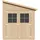 TIMBELA Anbau-Gartenhaus M340A 4 x 2,16 m Beige