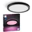 Philips LED-Panel Tento S 25 W Ø 29,1 cm Schwarz RGBW