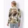 Classic Basics Stehkragen-Shirt ecru-camel-bedruckt 50