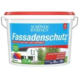 SCHÖNER WOHNEN-Farbe Mix Fassadenfarbe Fassadenschutz zum Mischen lassen  (Basismischfarbe 1, 10 l, Matt)
