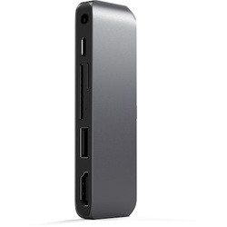 Satechi USB-C Mobile Pro Hub SD Space Grau