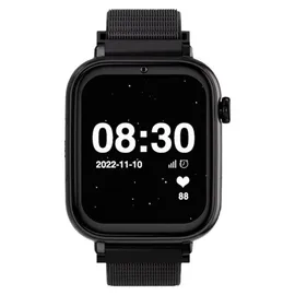 SaveFamily Savewatch Plus BT 46 mm Kunststoffgehäuse Schwarz Sportarmband Schwarz One Size
