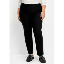 sheego Schlupfhose schwarz 80