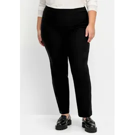 sheego Schlupfhose schwarz 80