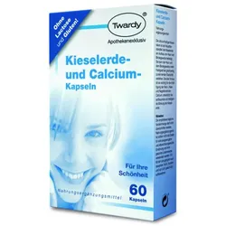 Twardy Kieselerde‐ und Calcium‐Kapseln 60 Stück