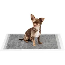 LIONTO Kohlefaser Welpenunterlagen 50 Stück schwarz/weiß 60x90 cm