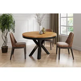 WFL GROUP Lancelot Ø 120 cm braun