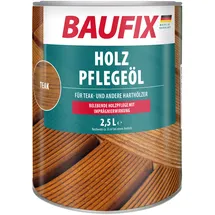 baufix Holz-Pflegeöl teak seidenmatt 2,5 l