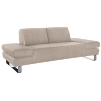 2-Sitzer W.SCHILLIG "taboo Designsofa mit hohem Sitzkomfort, Breite 202cm, Sitztiefe 69cm", beige (sahara s37), B:202cm H:76cm T:101cm, Flachgewebe S22 (100% Polyester);Stoff S37 (100% Polyester): Luxus-Microfaser in Lederoptik;Longlife Xtra-Leder Z59: Glattleder mit modischer Prägung. Hautstärke 0, 9 - 1, 1 mm;Longlife Xtra-Leder Z69: Das feinnarbige, gedeckte Softleder Z69 besticht durch seine außergewöhnliche Weichheit im trendigen »Vintage-Look«, Hautstärke 0, 9 - 1, 1 mm, Sofas, mit Übertiefe,