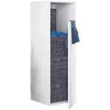 VCM Dreso XL Hochschrank 40 x 110 cm Weiß Holz/Kunststoff