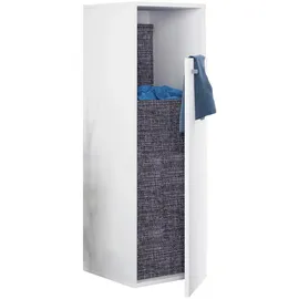 VCM Dreso XL Hochschrank 40 x 110 cm Weiß Holz/Kunststoff