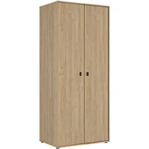 Gami Kleiderschrank 2-türig 86 x 200 x 58 cm Braun