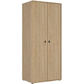 Gami Kleiderschrank 2-türig 86 x 200 x 58 cm Braun