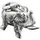 GALLAY Charm-Einhänger Elefant Silber 925