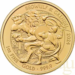 1 Unze Goldmünze Myths and Legends - Beowulf 2024