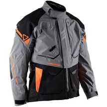 leatt adventure ADV Multitour 8.5 Textiljacke Grau/Schwarz/Orange 2XL